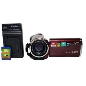 JVC Everio Full HD GZ-E100RU Tested Digital Camcorder With Charger + Memory Card